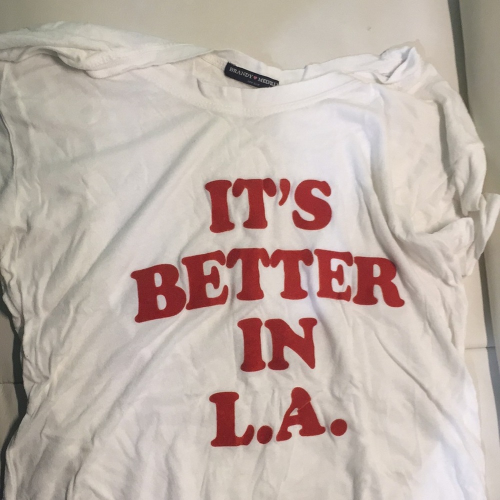 Brandy Melville It’s Better In LA Tee